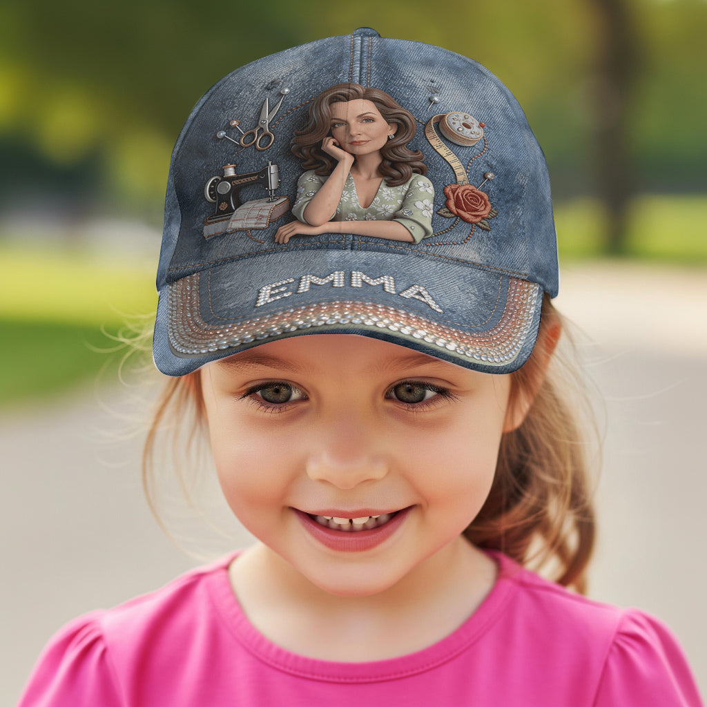 Custom Any Photo - Personalized Sewing Classic Cap