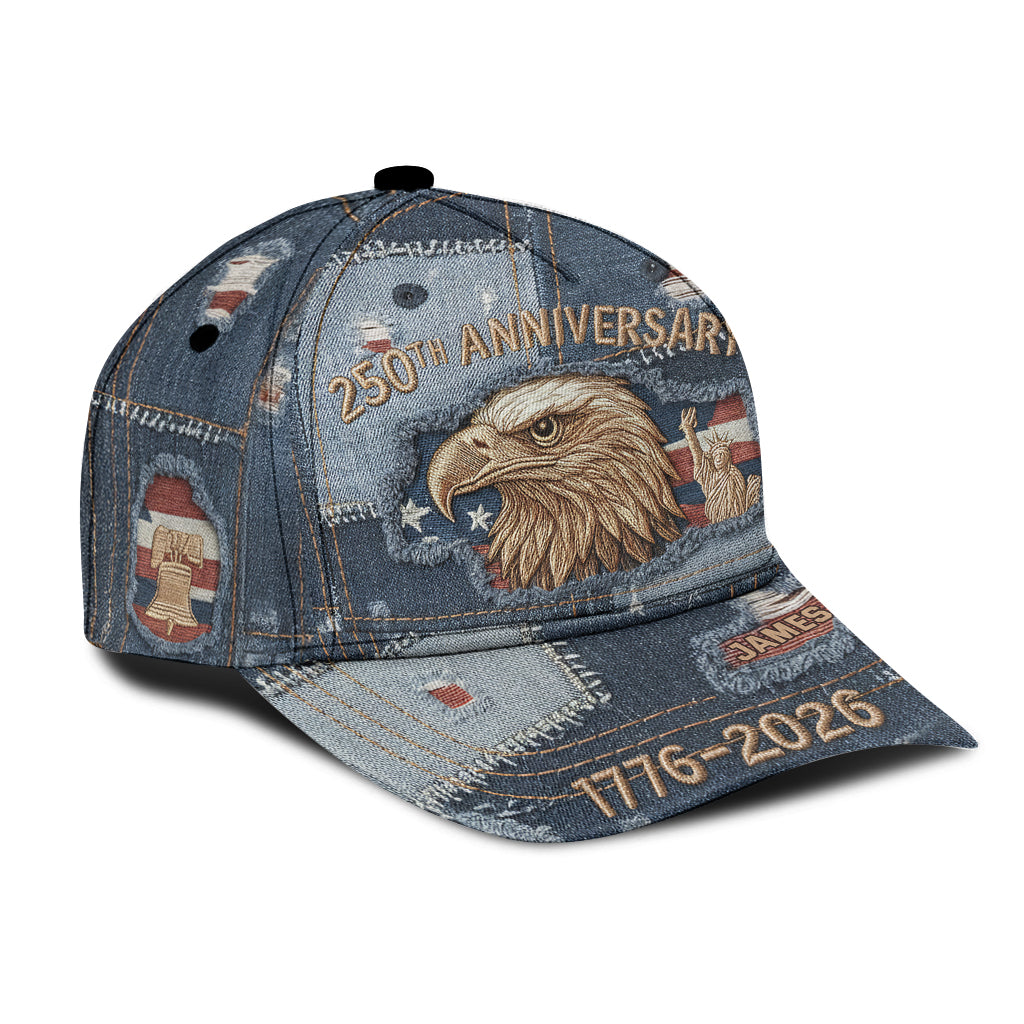 250th Anniversary USA - Personalized Patriot Classic Cap