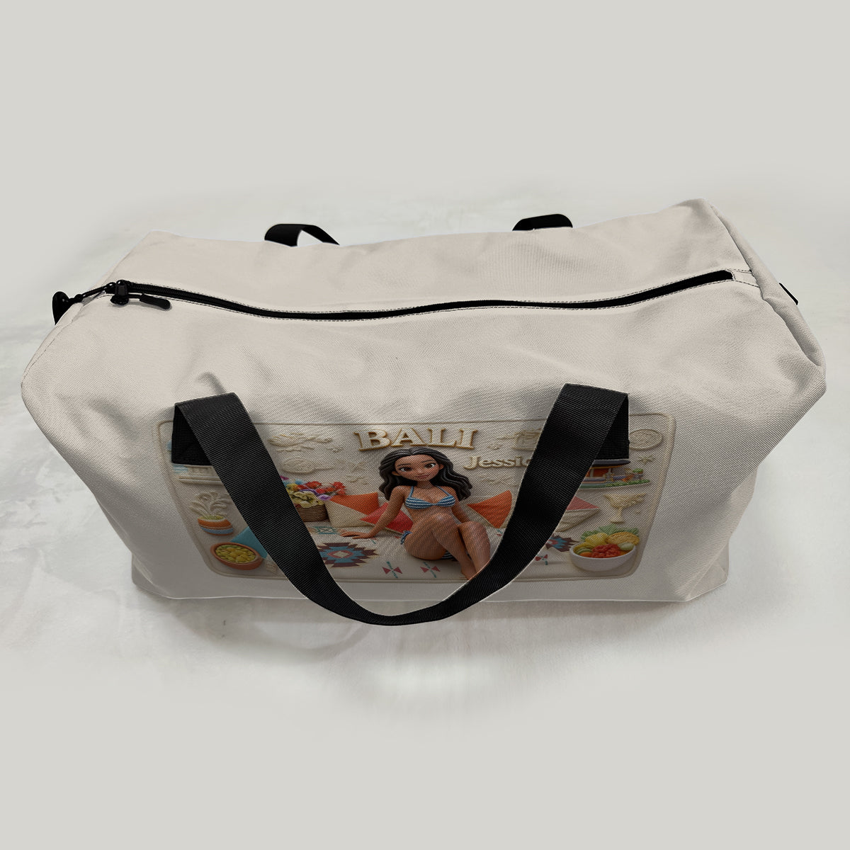 Just A Girl Who Loves Travelling - Personalized Travelling Duffle Bag