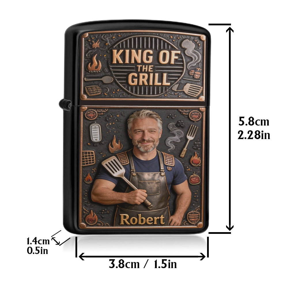King Of Grill - Personalized Grilling Lighter