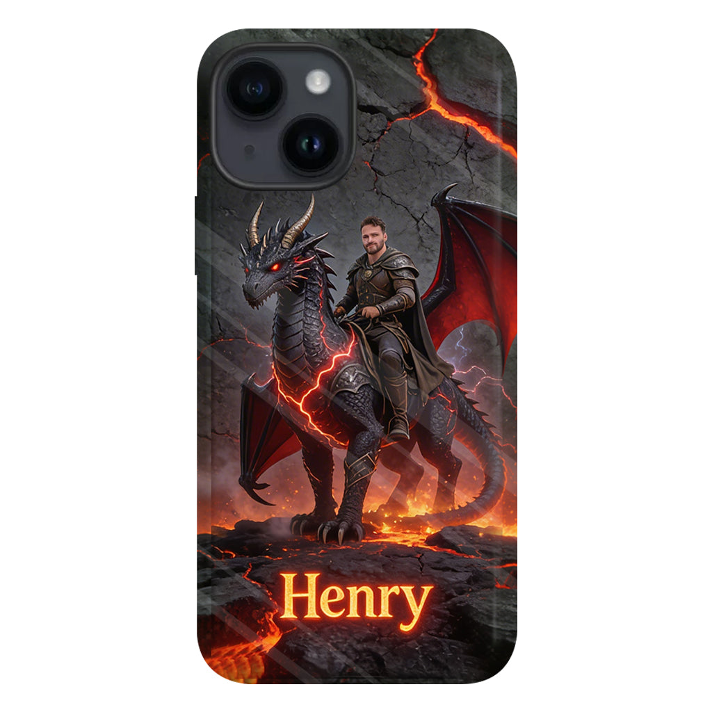 Flying With The Dragon - Personalized Dragon Full Print Phone Case