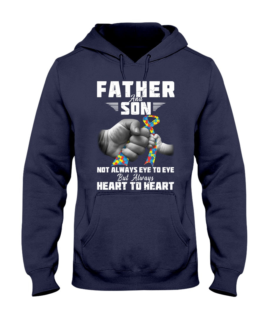 Father And Son - Autism Awareness T-shirt and Hoodie 0921