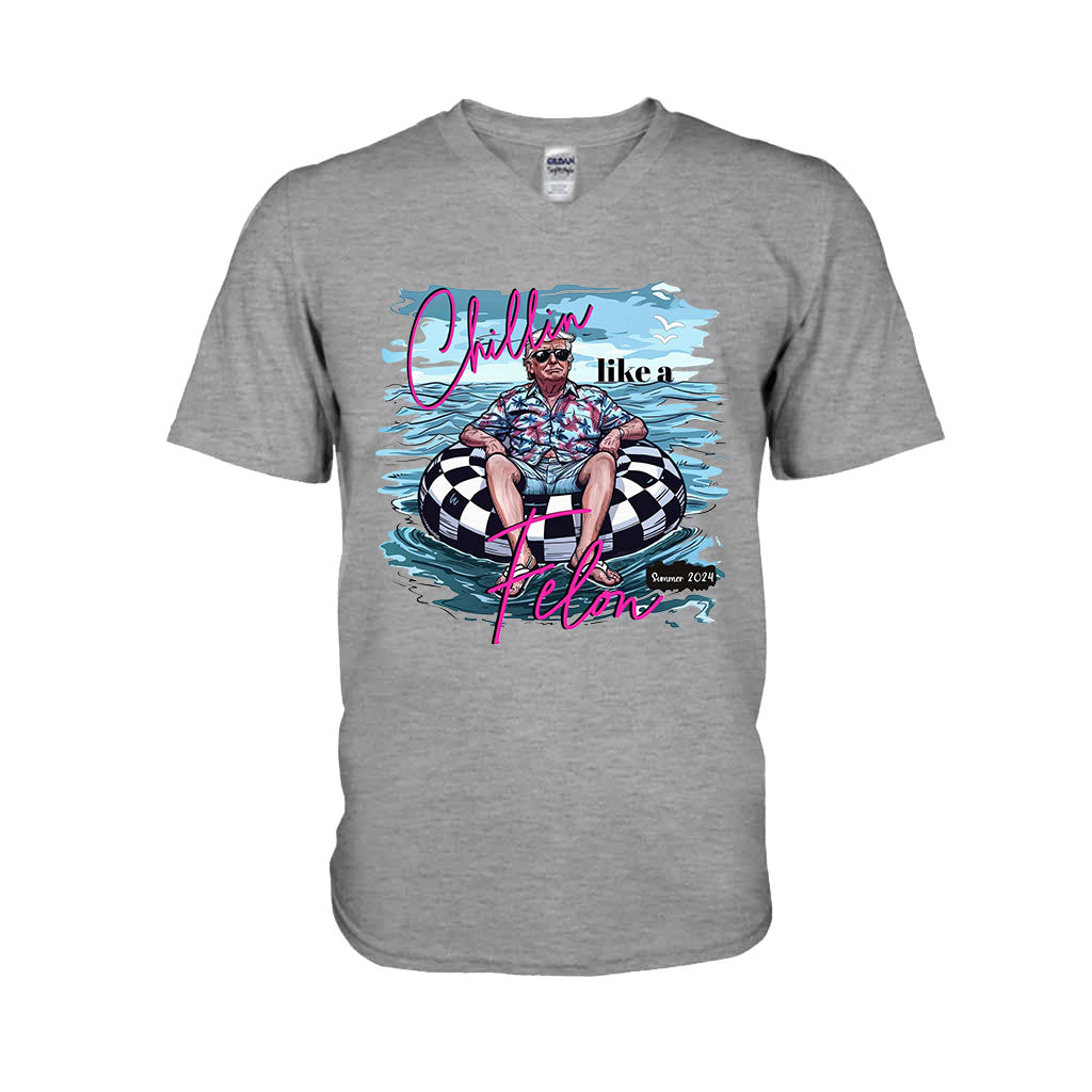 Chillin Like A Felon - T-shirt And Hoodie