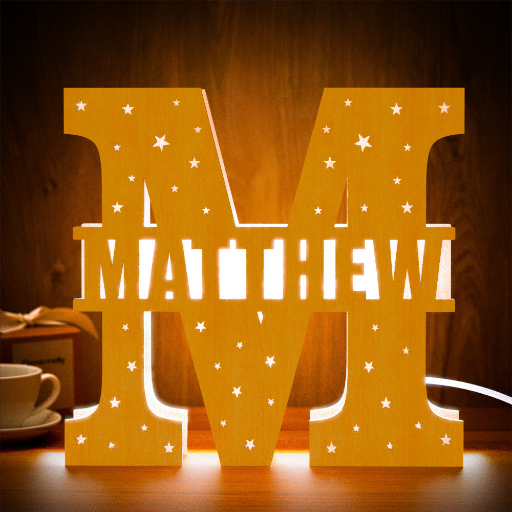Any Name Letter - Personalized Name Letter Lamp