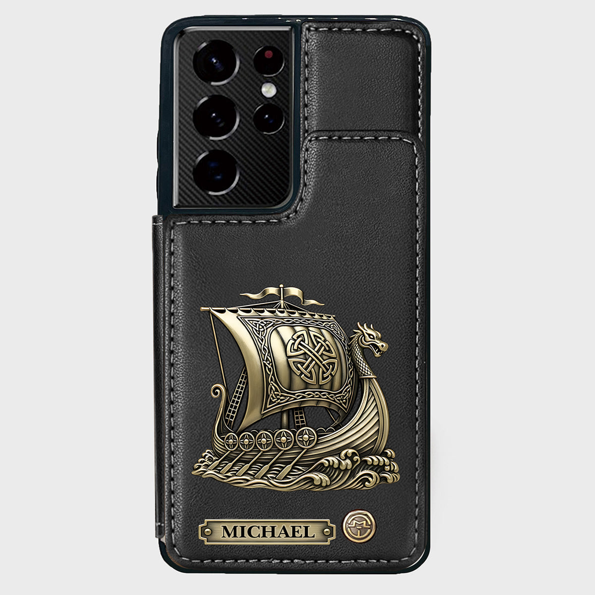 I'm A Viking - Personalized Viking Wallet Phone Case