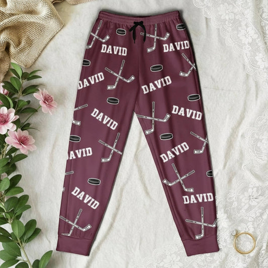 Ice Hockey Sweatpants – Comfortable Casual Wear, Perfect Gift for Sports Fans