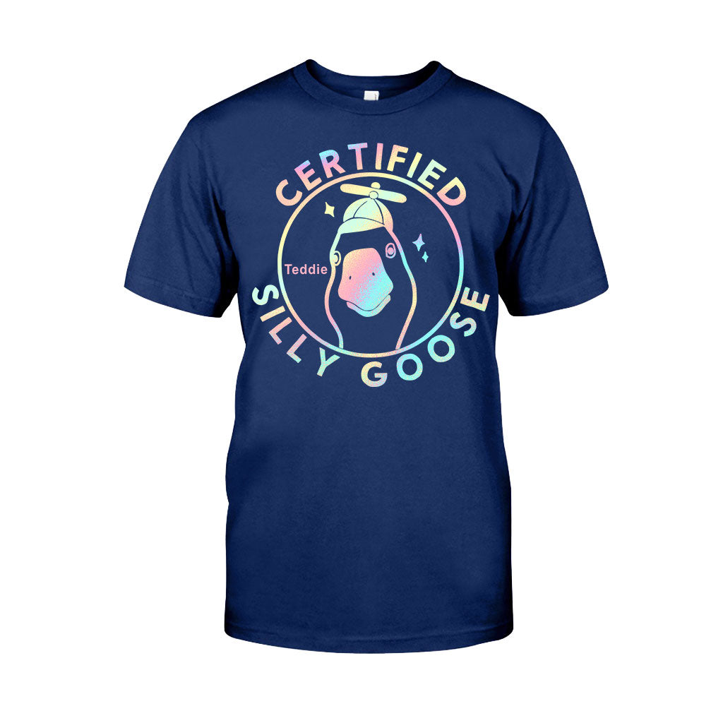 Certified Silly Goose - Personalized Sarcasm T-shirt And Hoodie