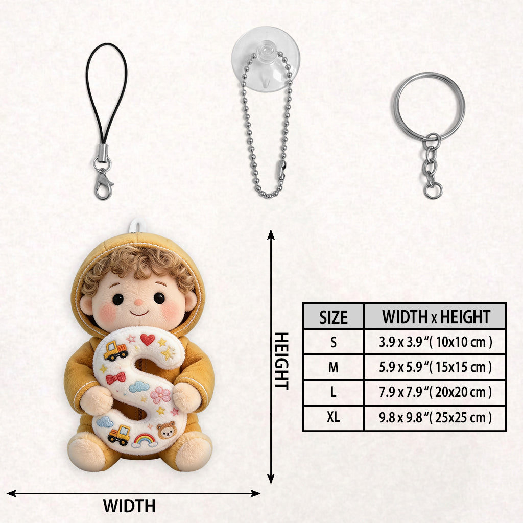 Custom Any Photo - Personalized Kid Plush Keychain