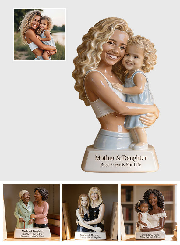 Eternal Bond - Personalized Mother Custom Shaped Acrylic Plaque