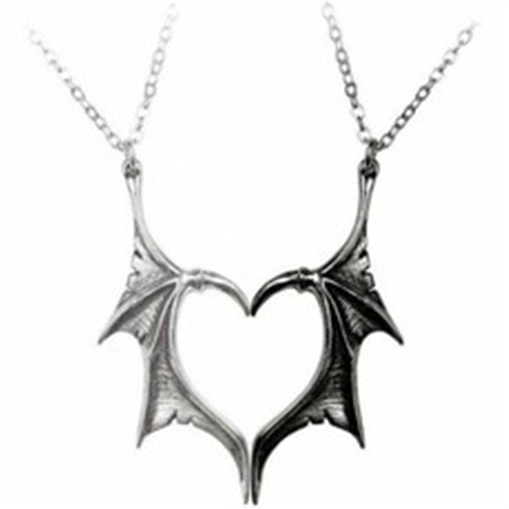 I Love You - Couple Wing Necklace