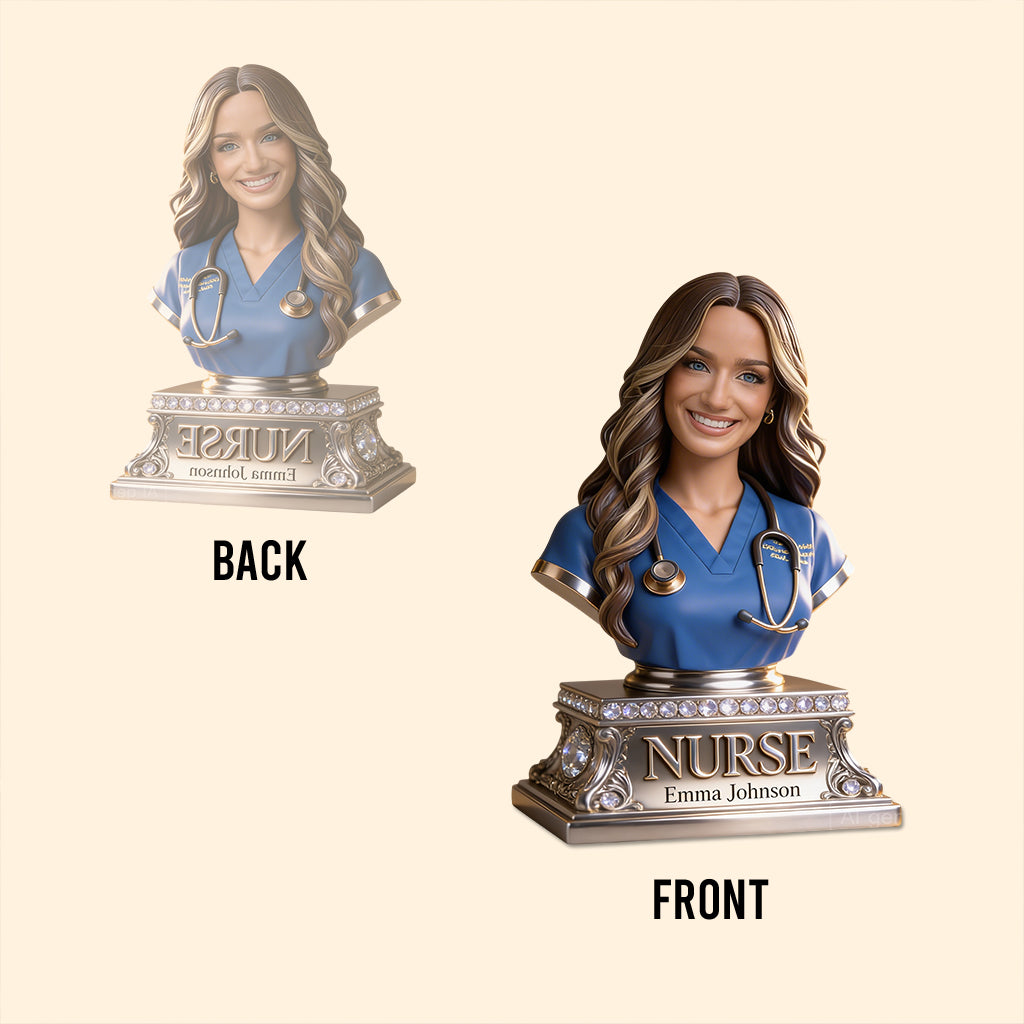 Custom Any Photo - Personalized Nurse Custom Shaped Acrylic Plaque
