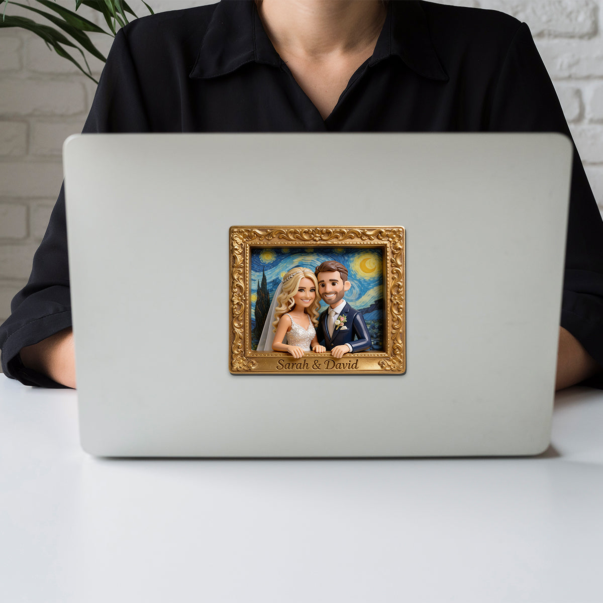 Custom Any Photo - Personalized Couple Magnet