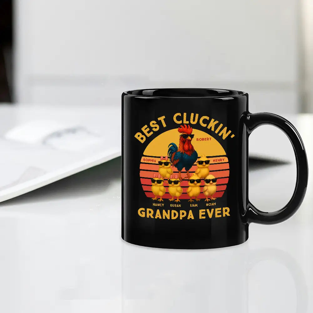 “Best Cluckin' Dad Ever” Classic Tee – Funny Father’s Day Chicken Family Shirt