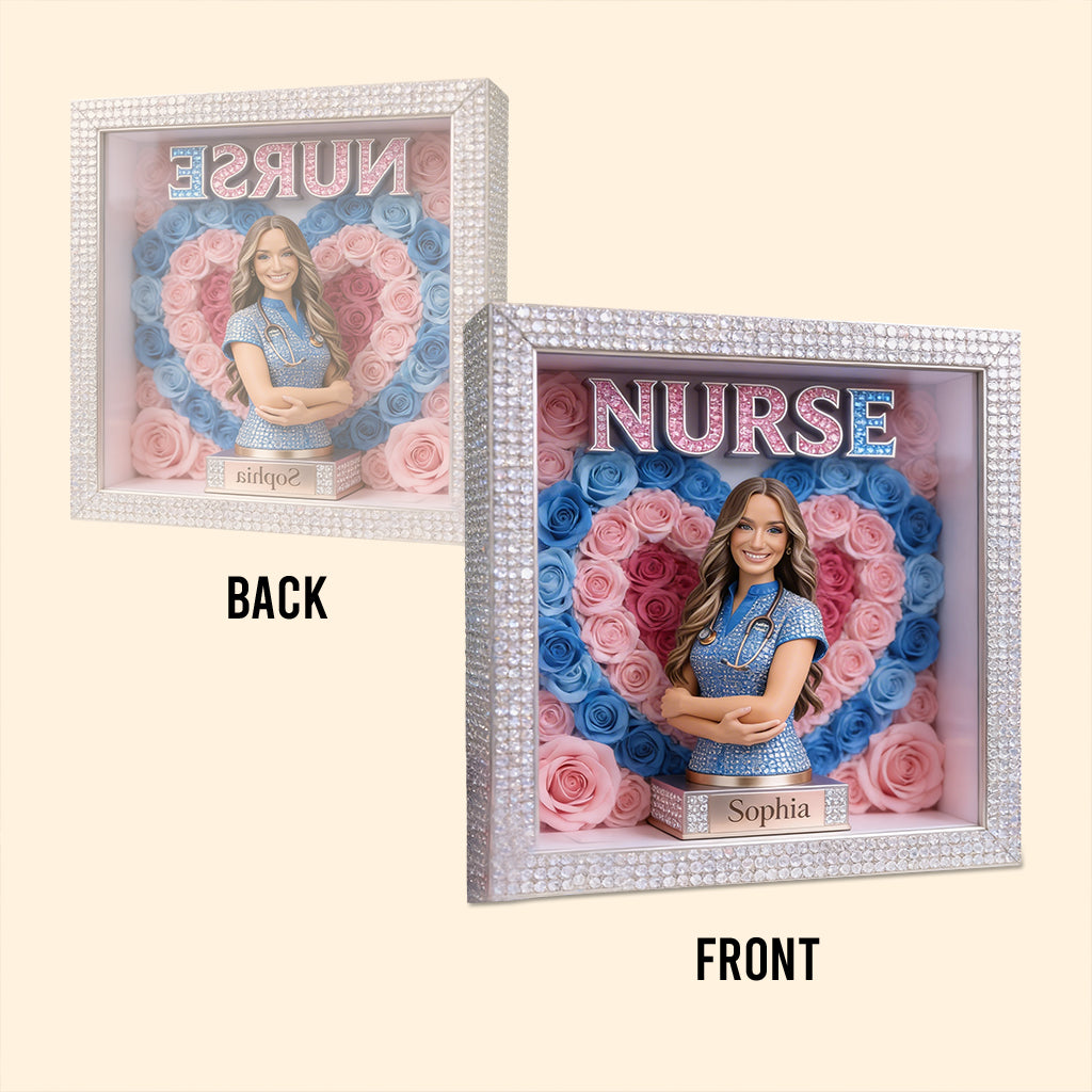Custom Any Photo - Personalized Nurse Custom Shaped Acrylic Plaque