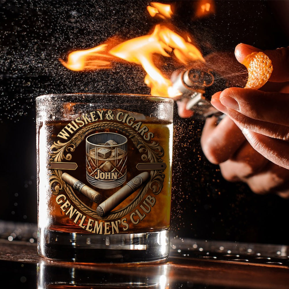 Gentleman Club - Personalized Whisky Whiskey Glass
