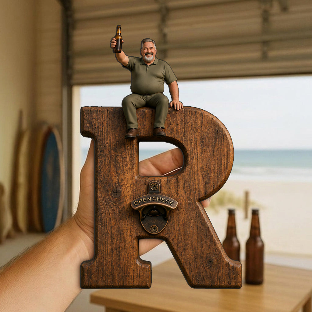 Crack & Cheers - Personalized Beer Wall Bottle Opener