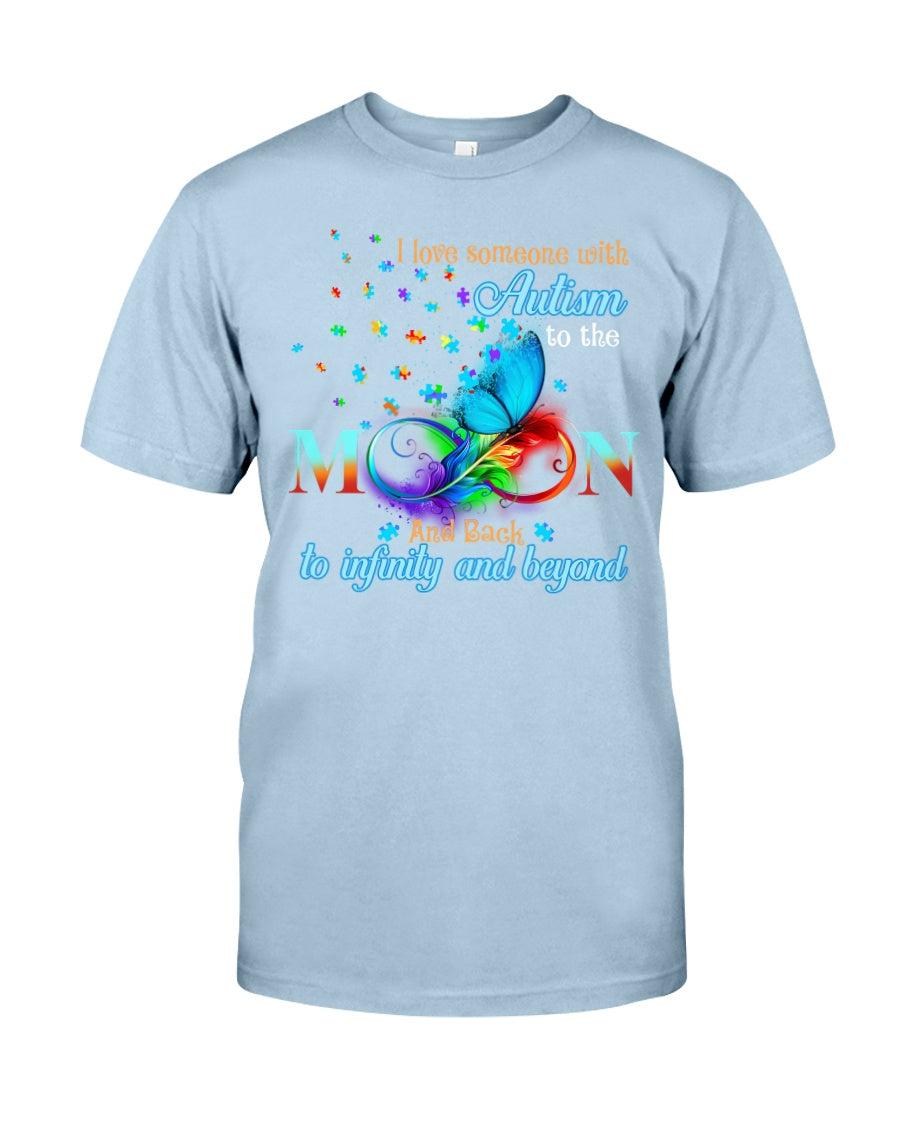I Love Someone With Autism - Autism Awareness T-shirt and Hoodie 0520