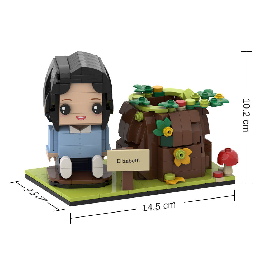 Any Photos - Personalized Kid Photos Brick Figures