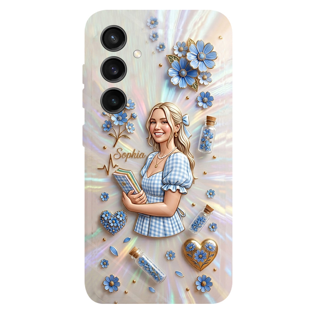 Floral Aesthetic - Personalized Flower Lover Full Print Phone Case