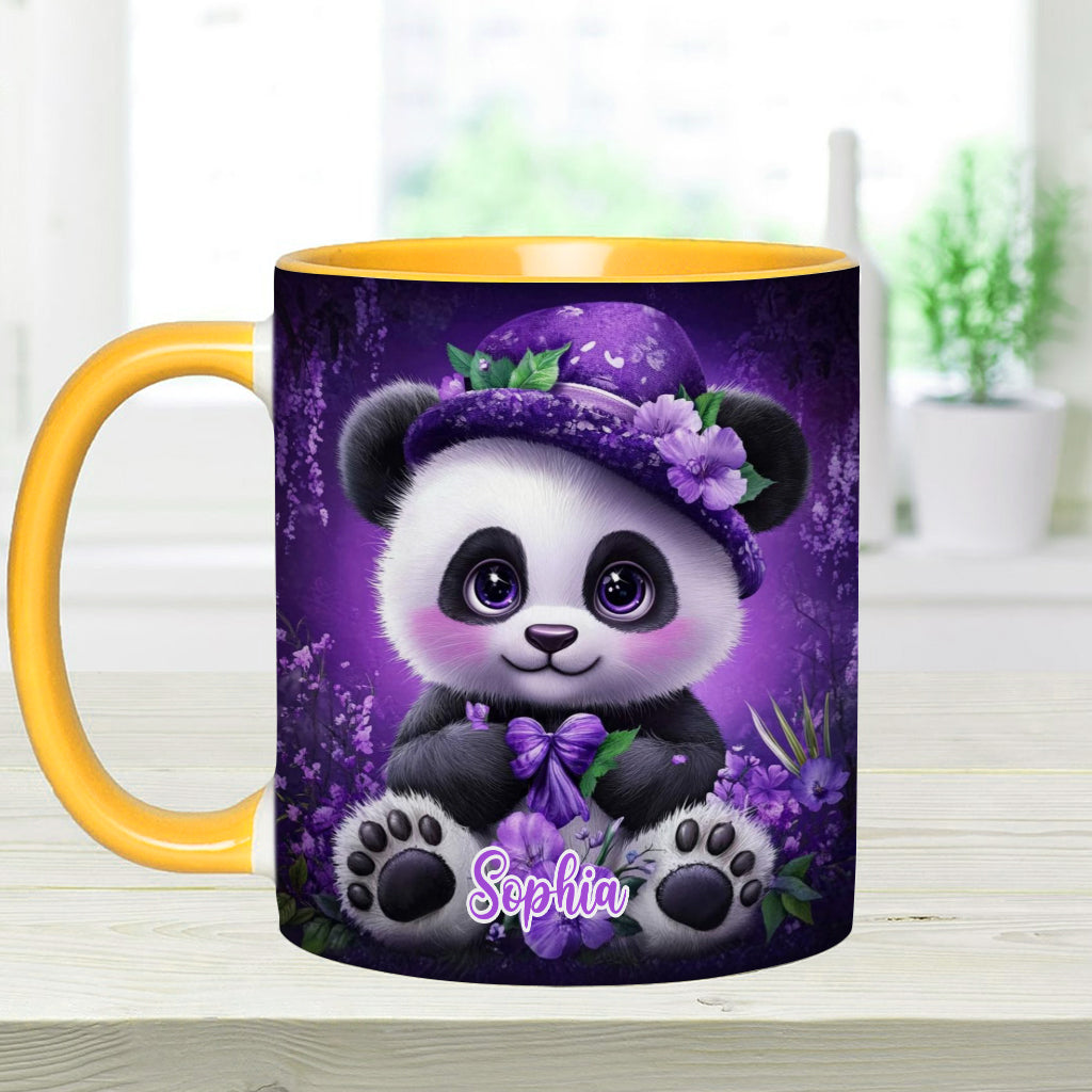 Cute Panda - Personalized Panda Lover Accent Mug
