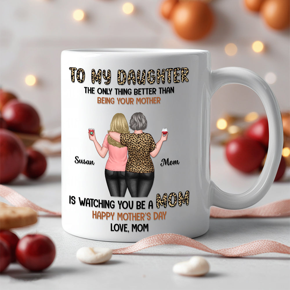 Special Mother's Day Gift for Daughter - A Unique Mug to Celebrate Becoming a Mom