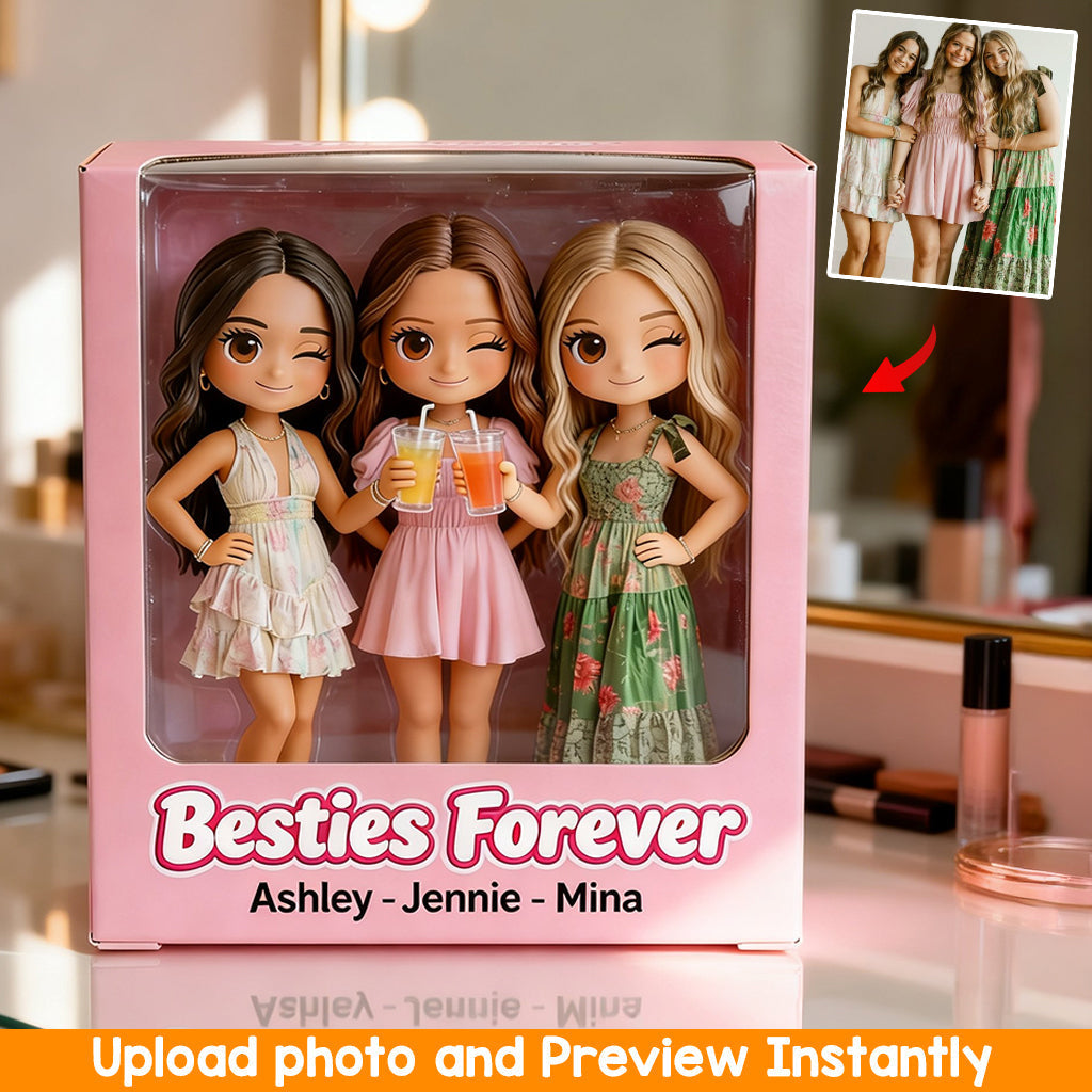 Custom From Any Photo - Personalized Bestie Custom Shaped Acrylic Plaque