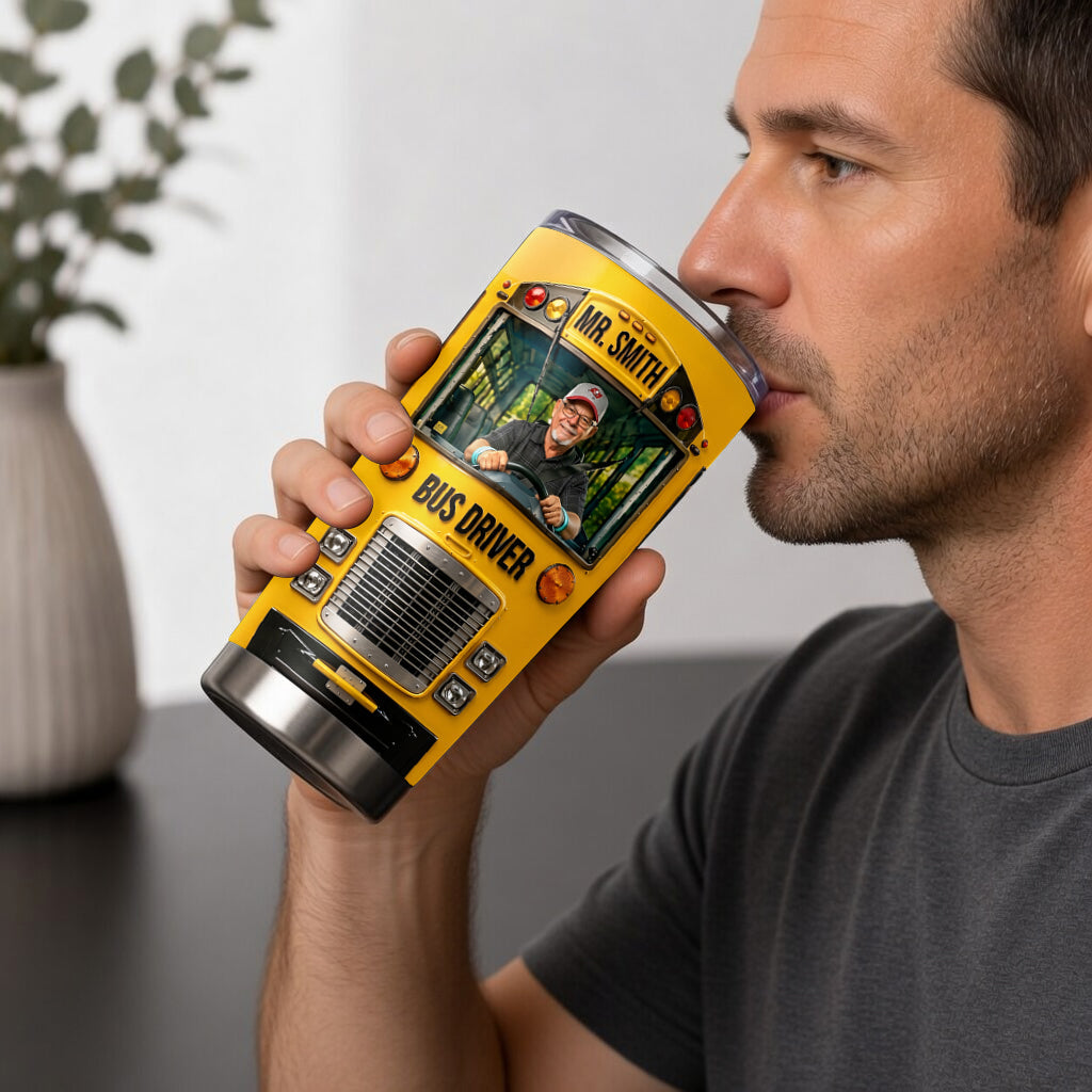 Bus Driver Gift - Personalized Bus Driver Tumbler