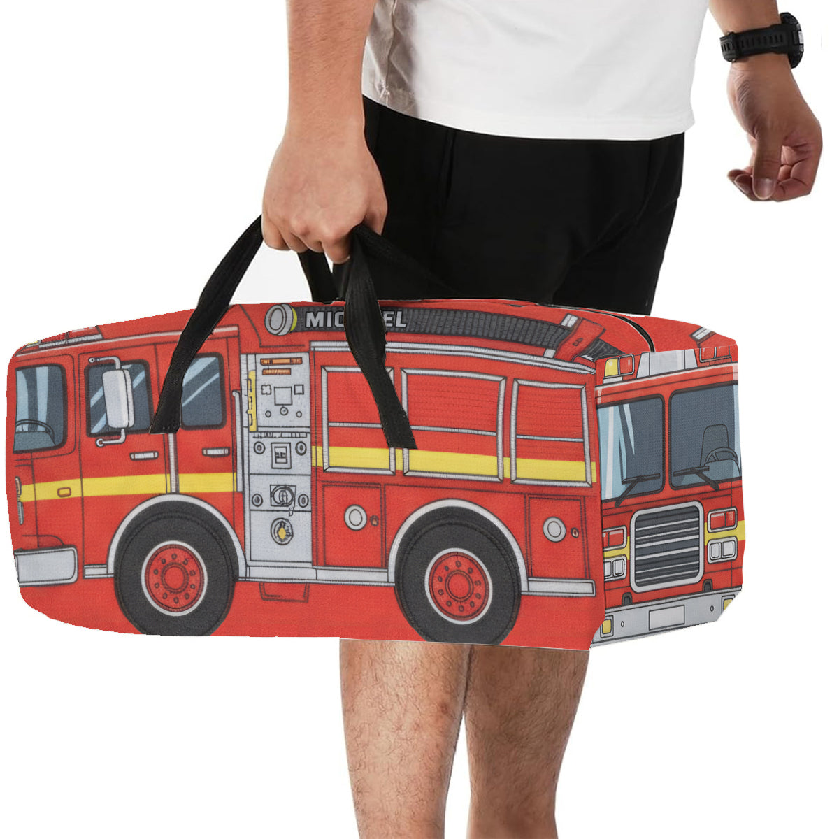 Firefighter Dept - Personalized Firefighter Duffle Bag