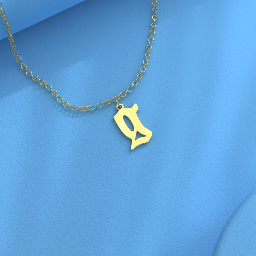 Any Letter - Personalized Initial Necklace
