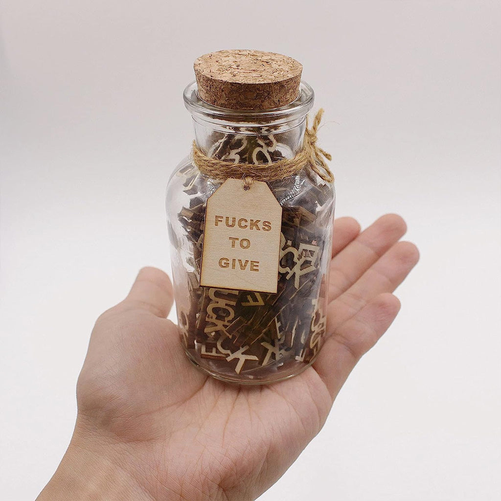 Jar Of Wooden F - Jar Of F