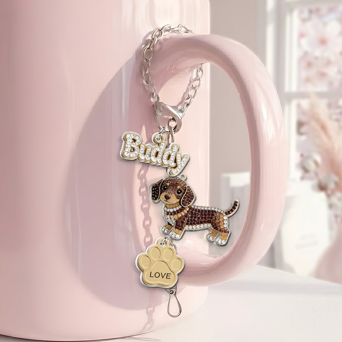 Any Pet Photo - Personalized Dog Dangling Charms