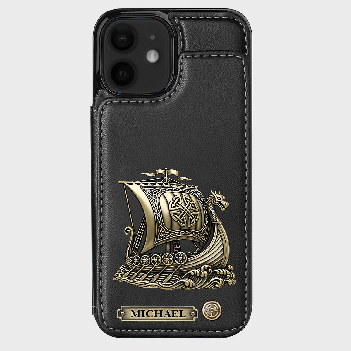 I'm A Viking - Personalized Viking Wallet Phone Case