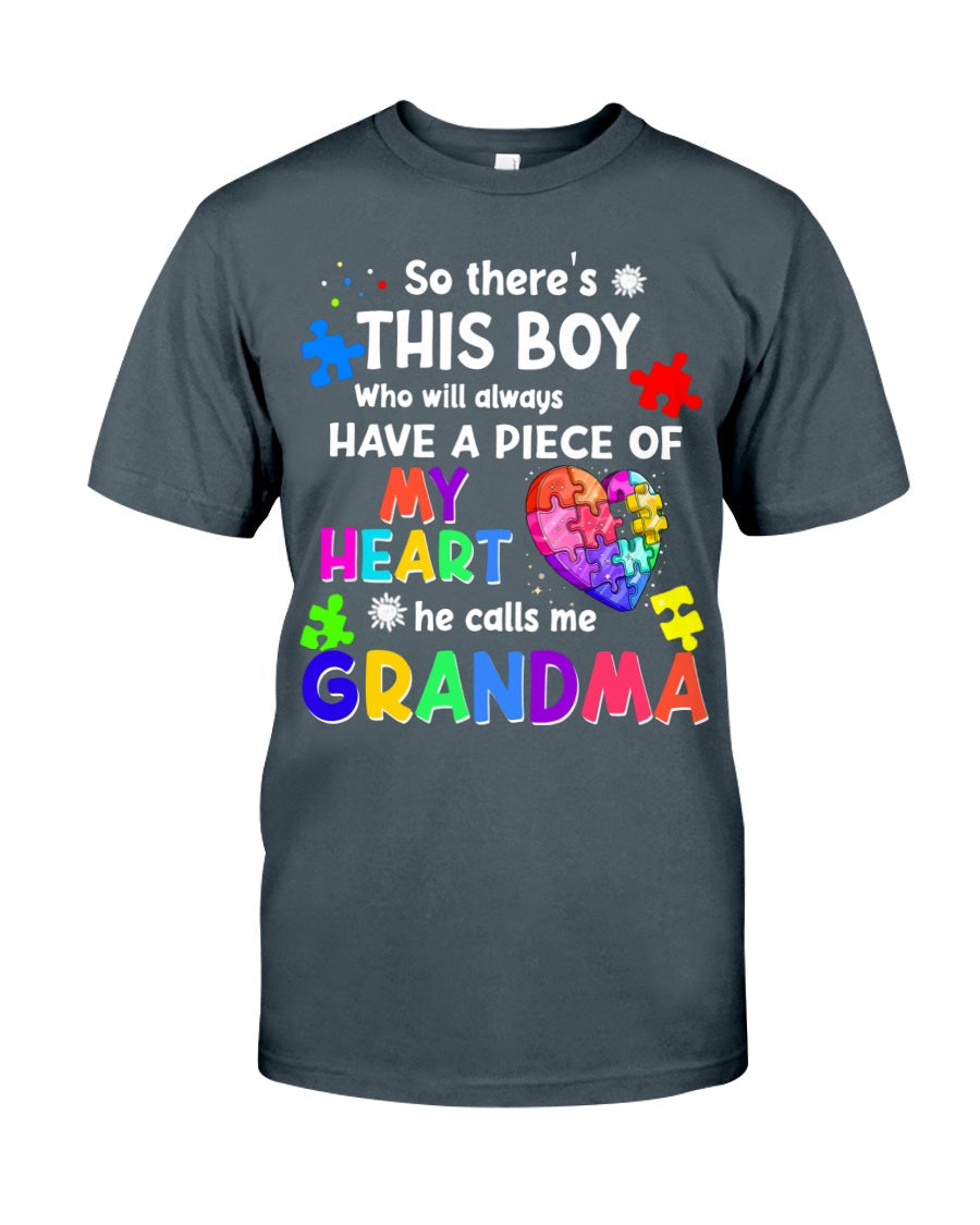 Autism Grandma - Autism Awareness T-shirt and Hoodie 0921