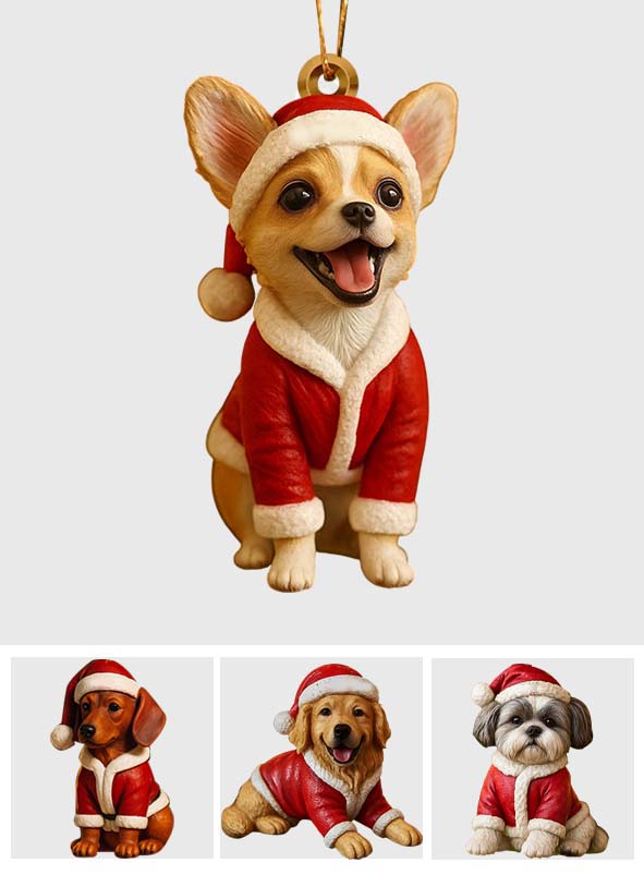 Furry And Bright - Personalized French Bulldog Dog Custom Made 3D Minifigure Ornament
