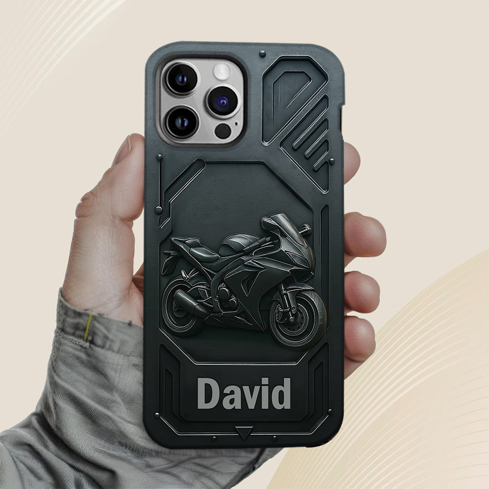 Cool Cruiser / Sportbike - Personalized Biker Full Print Phone Case