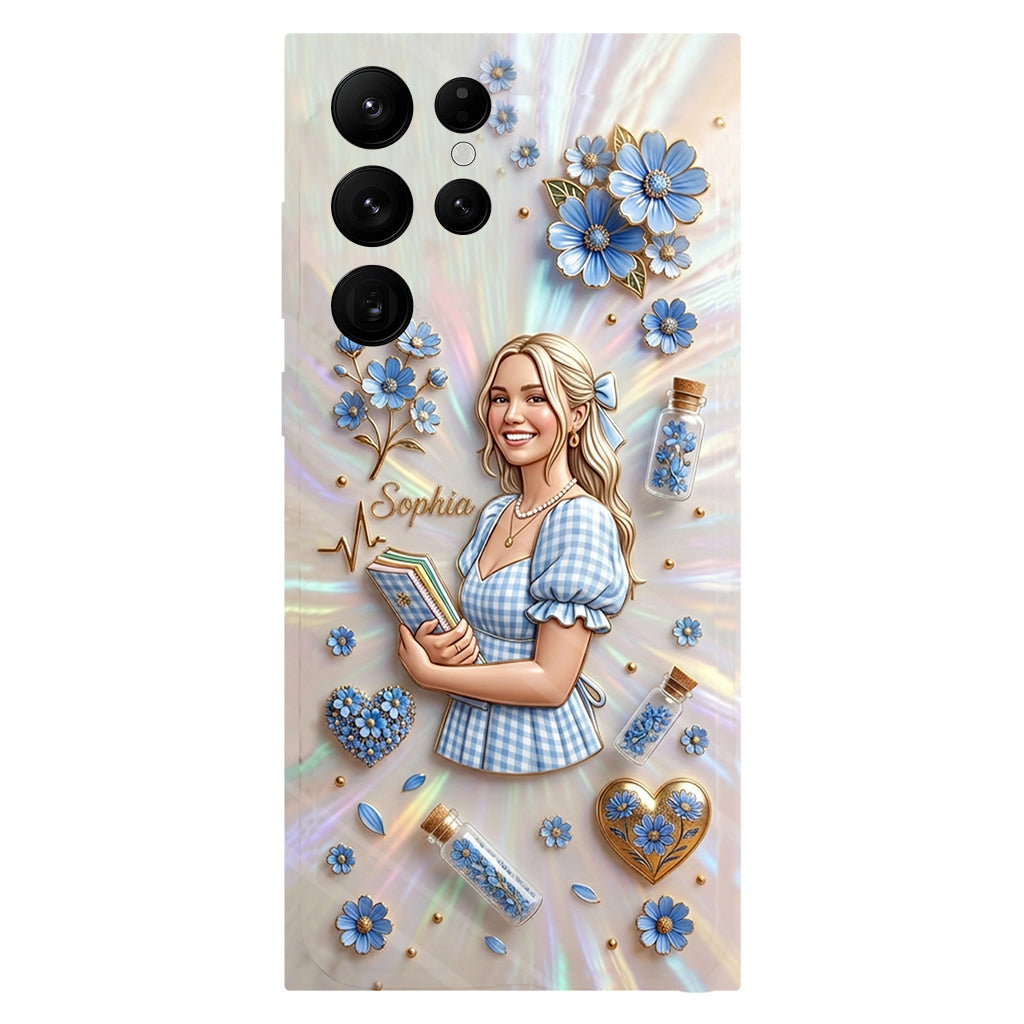 Floral Aesthetic - Personalized Flower Lover Full Print Phone Case