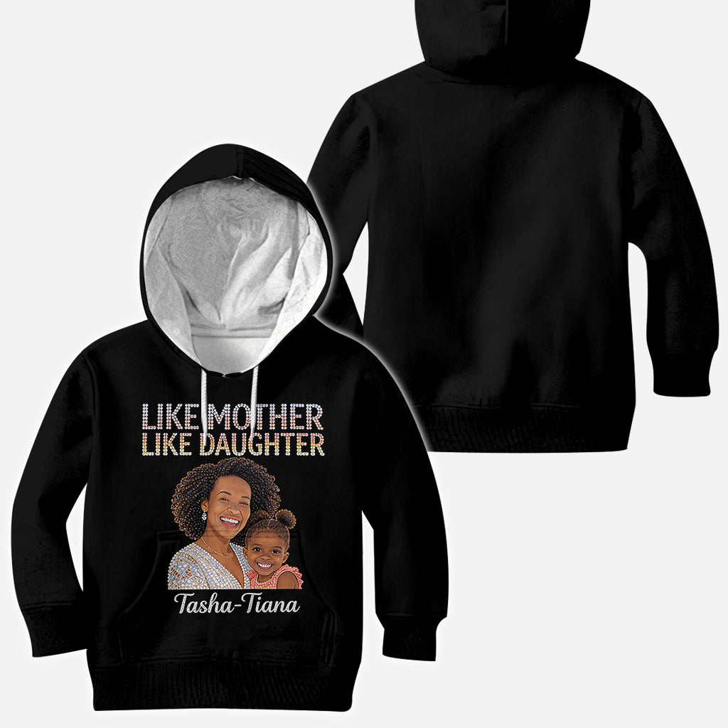 Like Mother Like Daughter - Personalized Mother All Over Shirt