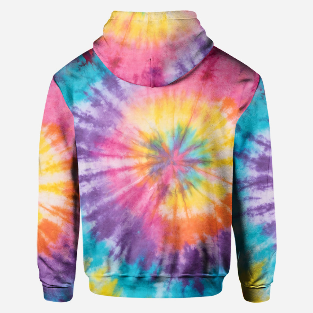 Custom Tie Dye Shirt For Dog Mom/ Dog Dad/ Cat Mom... - Personalized Dog All Over Shirt