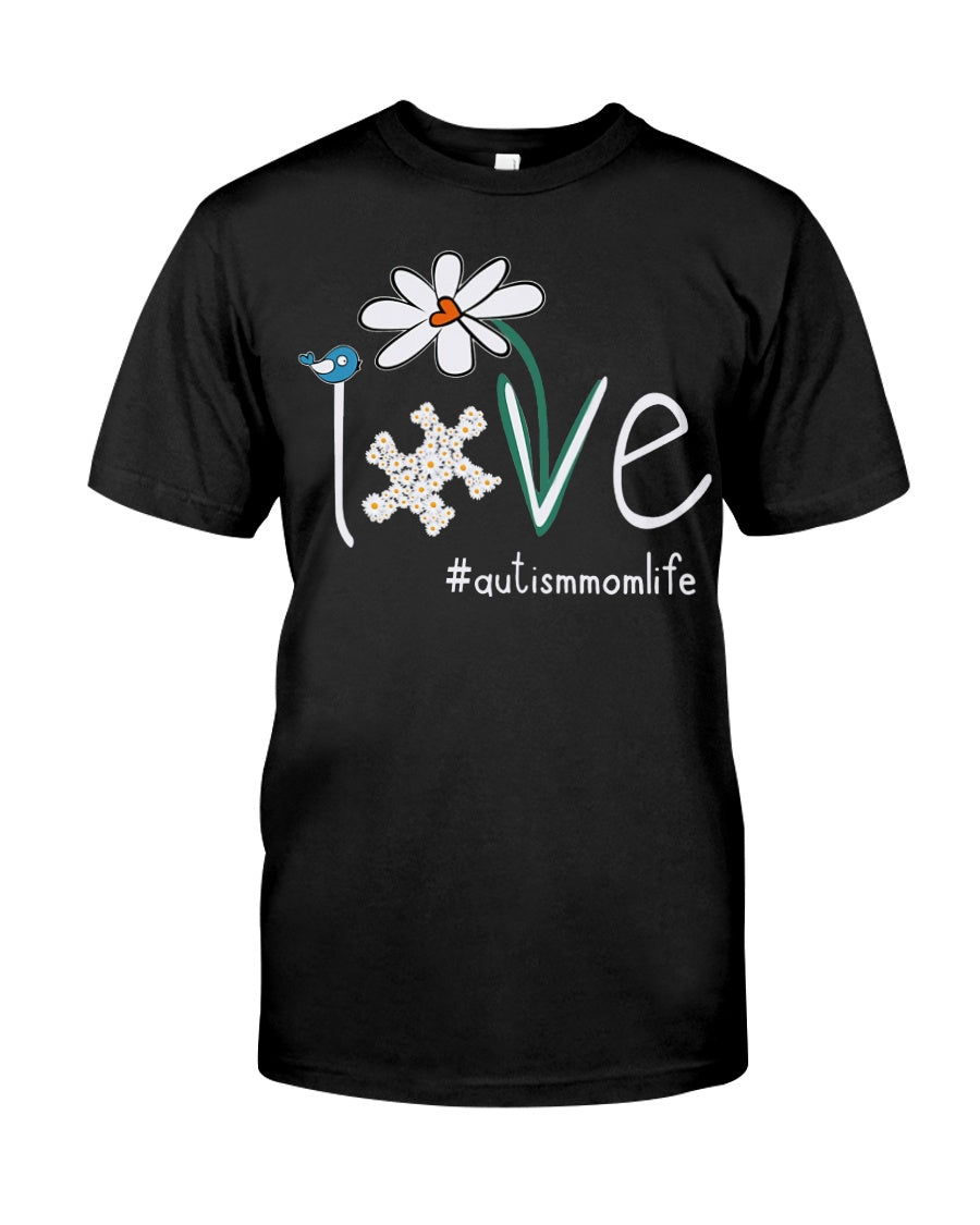A Big Piece Of My Heart Has Autism - Autism Awareness T-shirt and Hoodie 0921