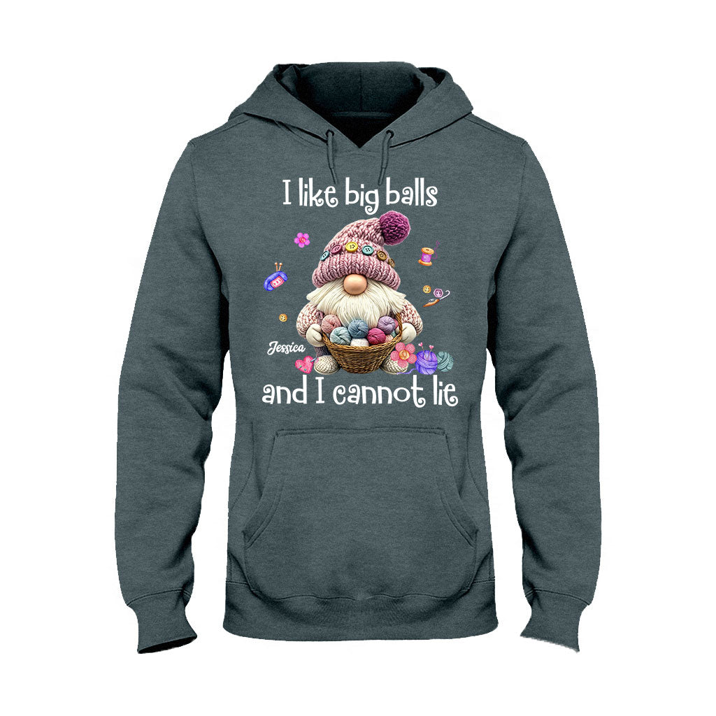 I Like Big Balls And I Cannot Lie - Personalized Crocheting T-shirt And Hoodie