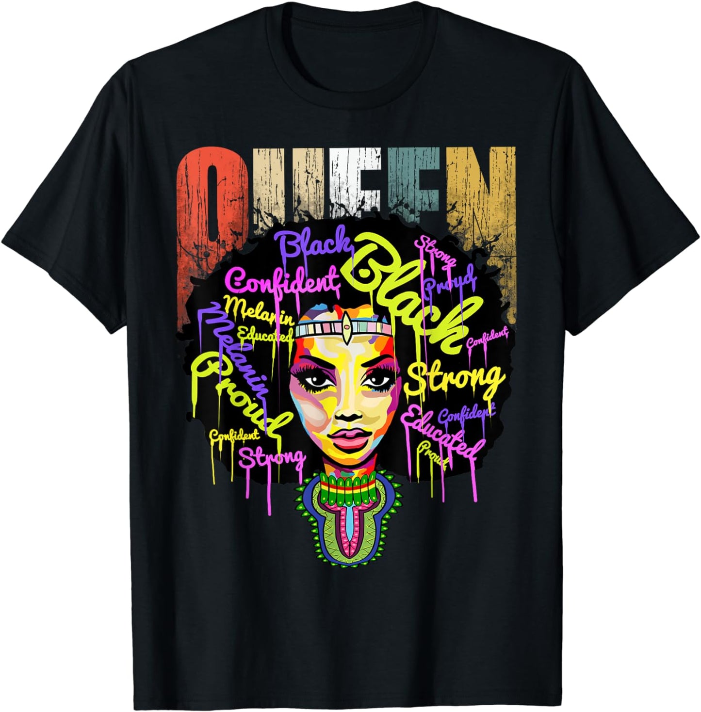 Black Queen African American T-shirt & Hoodie 0224