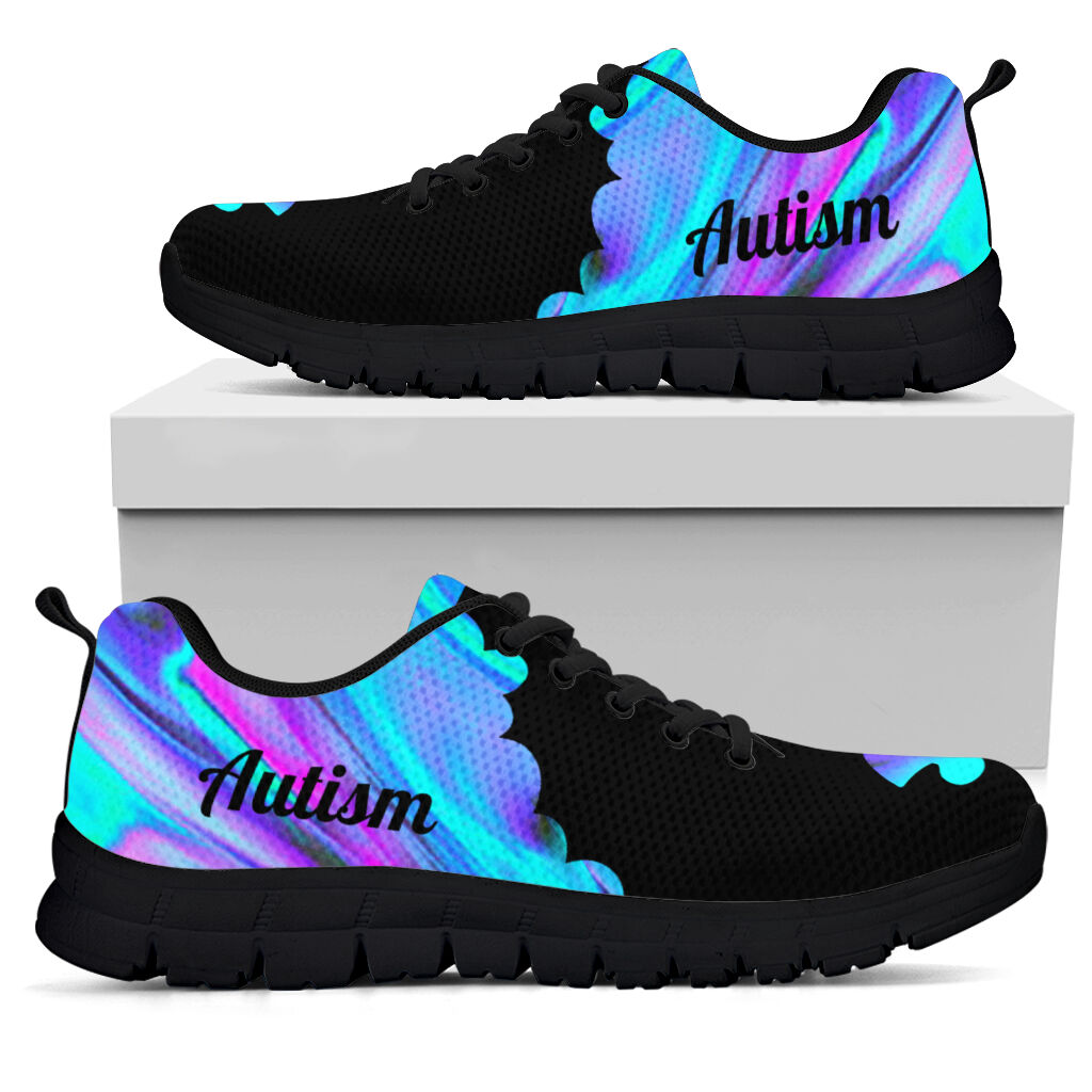 Autism Puzzle Heart Autism Awareness Sneakers 0622