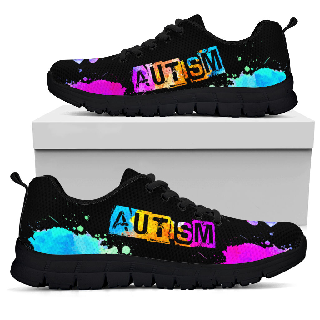 Colorful Autism Autism Awareness Sneakers 0622