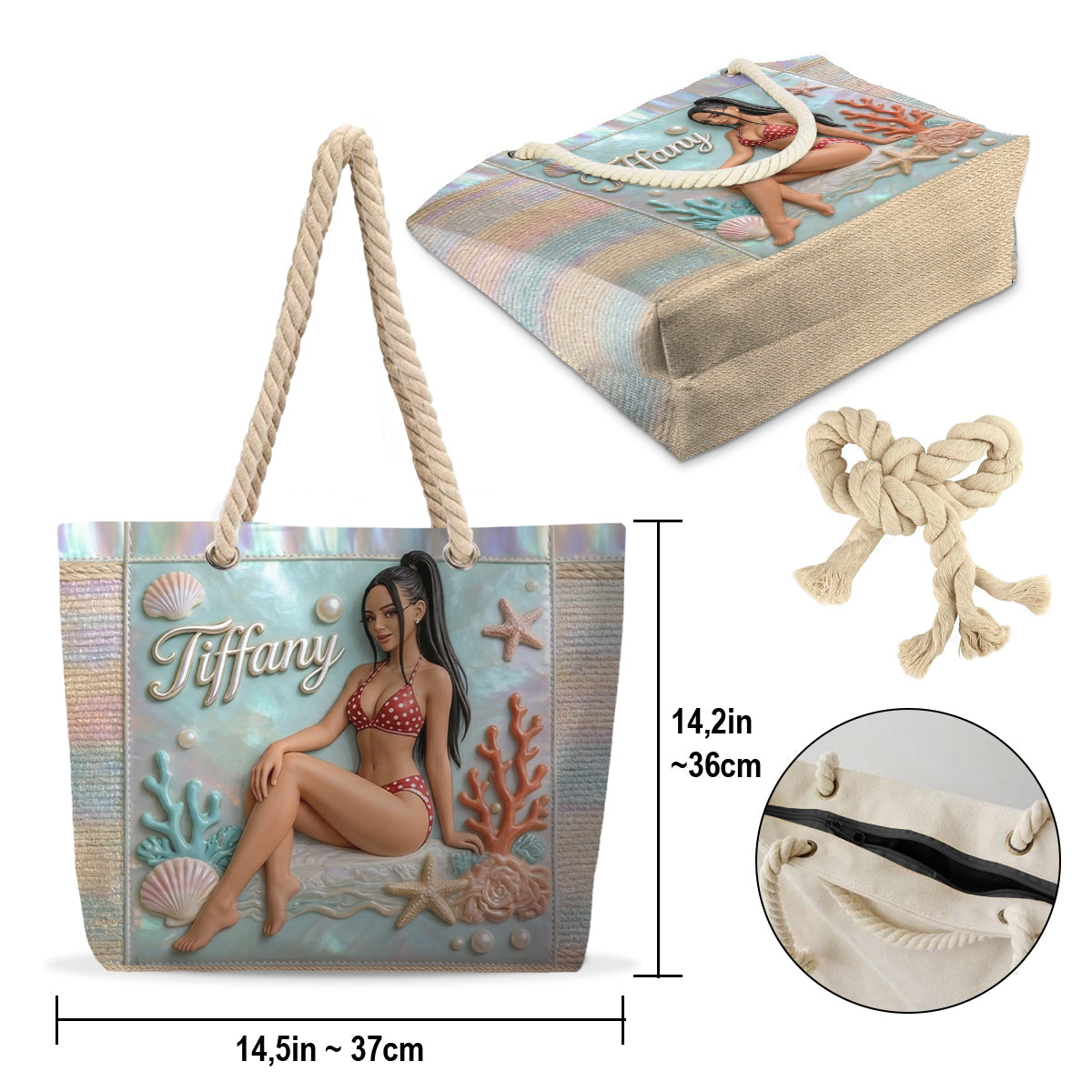 Endless Summer - Personalized Sea Lover Beach Bag