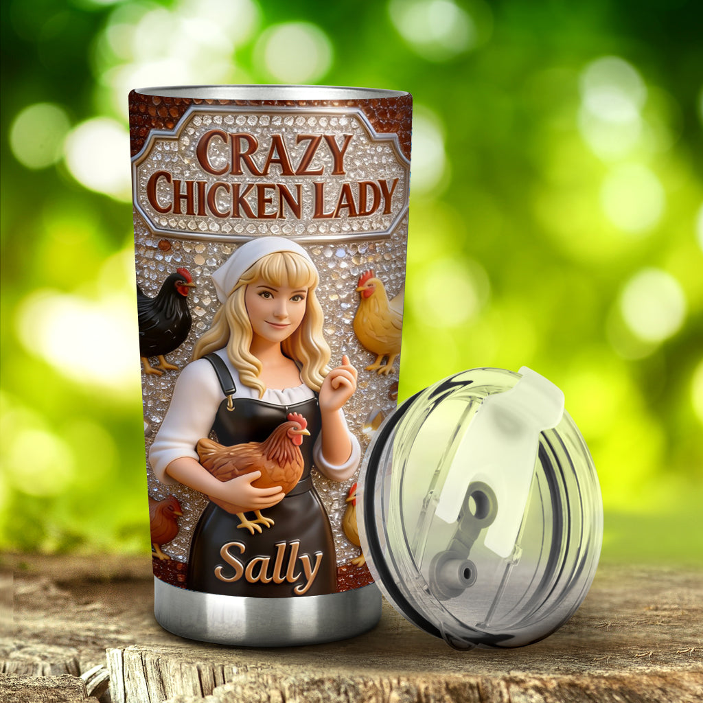 Custom Any Photo - Personalized Chicken Tumbler
