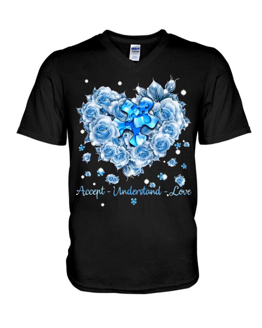 I Am His Voice He Is My Heart - Autism Awareness T-shirt and Hoodie 0921