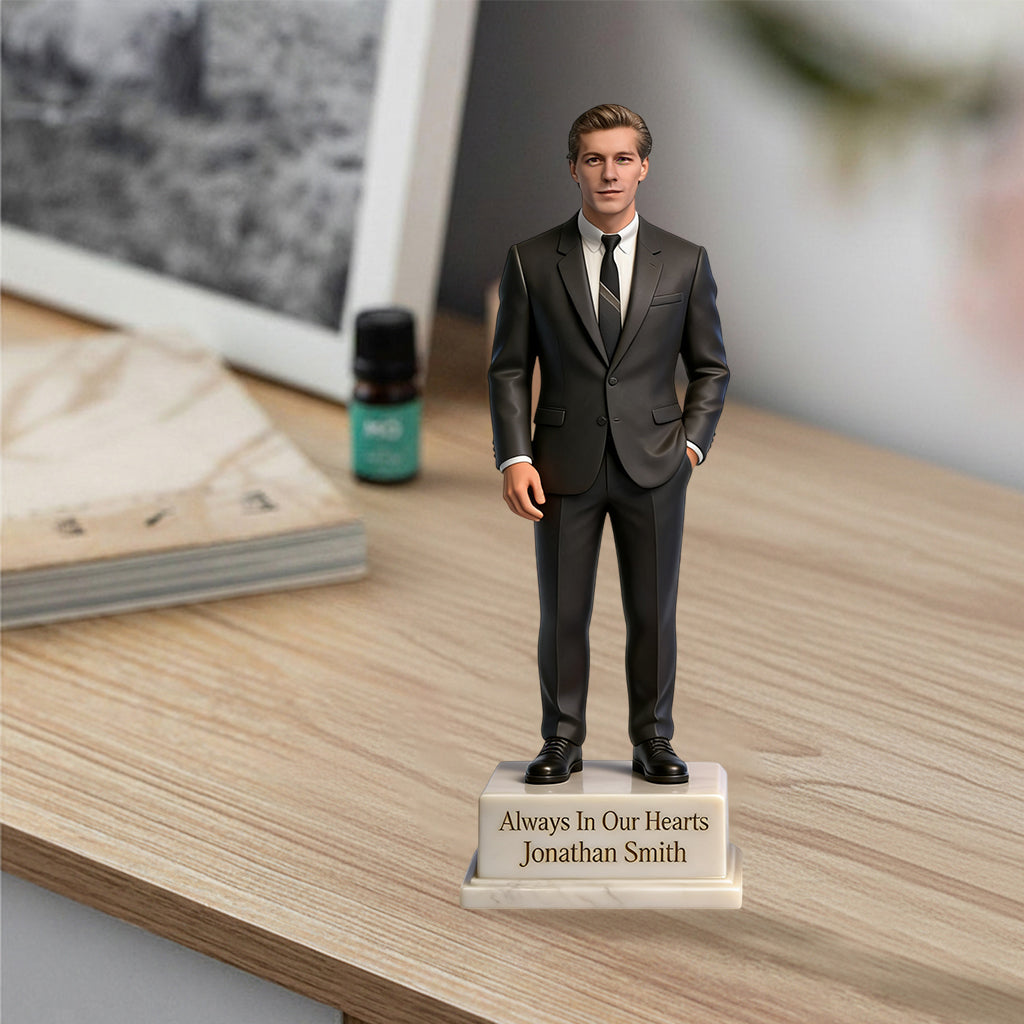Bring The Memories Back, Old Photo Restoration - Personalized Memorial Premium 3D Figurine