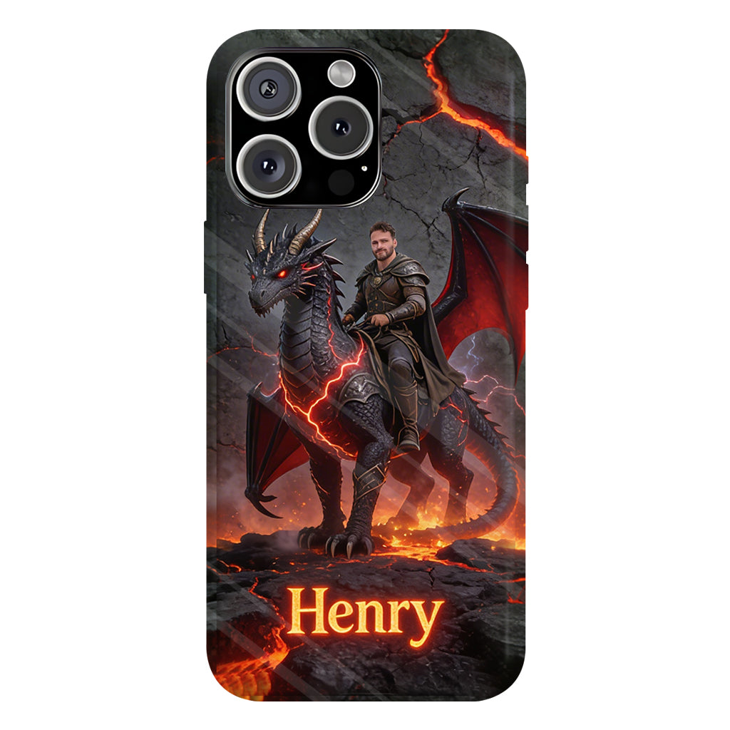 Flying With The Dragon - Personalized Dragon Full Print Phone Case