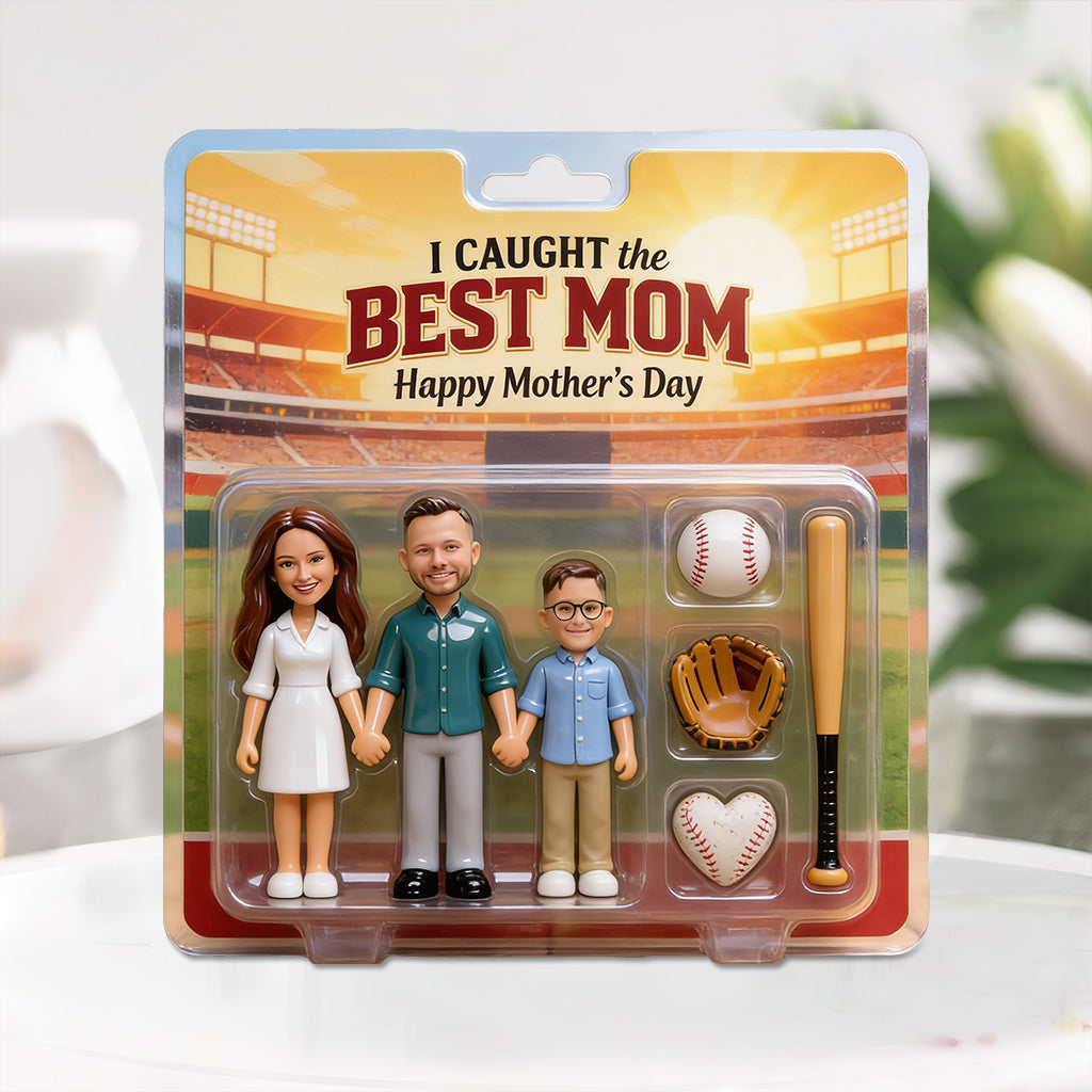 Baseball Mom, Gift For Mom - Personalized Baseball Custom Shaped Acrylic Plaque