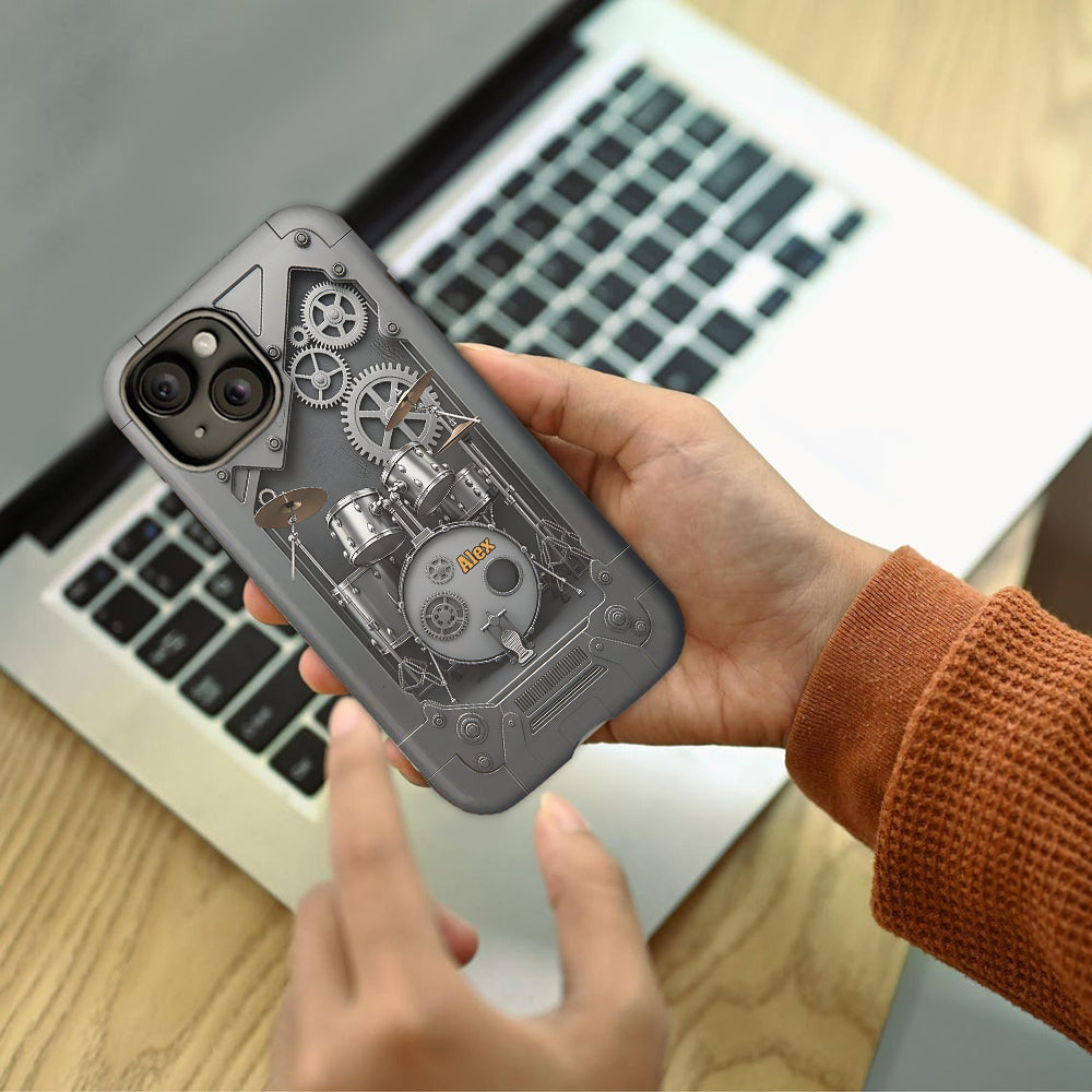 Drummer Life - Personalized Drummer Full Print Phone Case